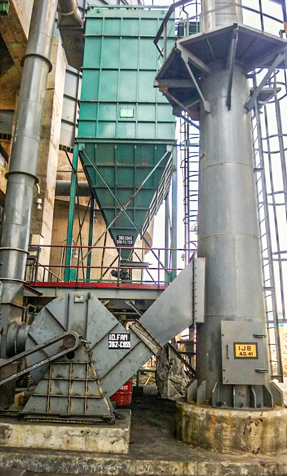 Hindalco - Bag filter_ fan for Green anode plant